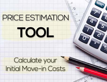 Calculate your move-in costs in only one click!